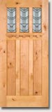 Craftsman Knotty Alder Doors