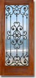 Wrought Iron Grille Doors