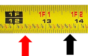 measure door jam