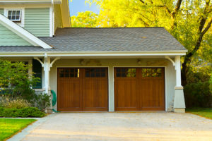 wood garage door