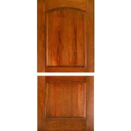 DUTEXMA230 - Dutch: Mahogany 2 Panel Arched Top Door (1-3/4")