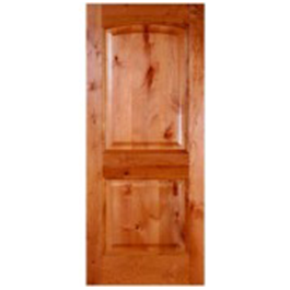 KNOTTY ALDER 2 PANEL ARCHED DOOR (1-3/4") - KA230