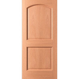 MA230 - MAHOGANY 2 PANEL ARCHED INTERIOR DOOR (1-3/4") MA230 - MAHOGANY 2 PANEL ARCHED INTERIOR DOOR (1-3/4")