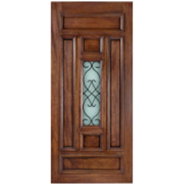 Paris- Mahogany Solid Wood Door Exterior/Interior (1-3/4") Paris- Mahogany Solid Wood Door Exterior/Interior (1-3/4")