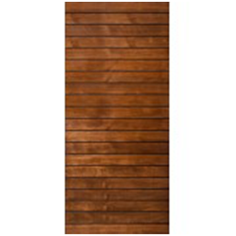 Multus- Multi Horizontal Plank Wood Exterior Door