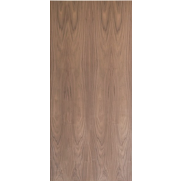 NAPA - WALNUT VERTICAL GRAIN INTERIOR FLUSH DOOR (ENGINEERED)  (1-3/4”) 