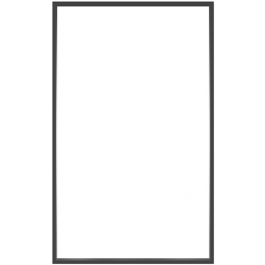 Ventana1: 1-Lite Fixed Rectangle Steel Metal Window with Low-E Glass Exterior Grade