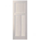 Warren - 3 Panel White Primed Shaker Door (1-3/8")