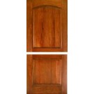 DUTEXMA230 - Dutch: Mahogany 2 Panel Arched Top Door (1-3/4")