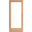 7001 - Vertical Grain Douglas Fir French Door 1-Lite with Dual Clear Tempered Glass (1-3/4")