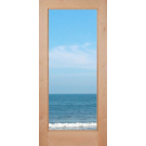 KA1LClearance -Knotty Alder 1-Lite French Door with Dual Pane Clear Glass