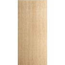 Leon:  Exterior White Oak Flush Door with Vertical Grain (1-3/4”) 