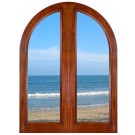 Riviera - Mahogany French Door (1-3/4")