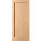 SCOTTSDALE20- WHITE OAK 1-PANEL SHAKER INTERIOR FLUSH 20 MINUTE FIRE RATED DOOR (ENGINEERED) (1-3/4”)