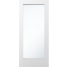 EX-WP1L- White Primed French Door Exterior 1-Lite Full View w/ Low-E Clear Glass (1-3/4”)