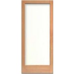 7001 - Vertical Grain Douglas Fir French Door 1-Lite with Dual Clear Tempered Glass (1-3/4")