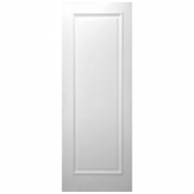 1PRMS - 1 Panel Top White Primed with Raised Moulding (1-3/4")