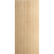 Leon:  Exterior White Oak Flush Door with Vertical Grain (1-3/4”) 