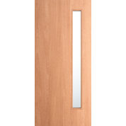 Leptos - Single Vertical Lite Exterior Door (1-3/4")