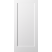 Madison - 1 Panel Shaker Square Top Primed Door (1-3/8")