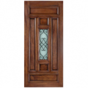 Paris- Mahogany Solid Wood Door Exterior/Interior (1-3/4")