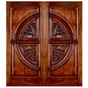 Palma - Mahogany Palma Exterior Door (1-3/4")