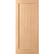 SCOTTSDALE- WHITE OAK 1-PANEL SHAKER INTERIOR FLUSH DOOR (ENGINEERED) (1-3/4”)