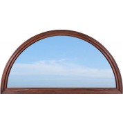 TransomFRClear - Full Round Top Transom with Clear Glass