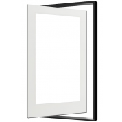 WP1L-Pivot: Pivot Wood Door Pre-Hung with Pivot Hinge, Metal Frame & Sill - Clear Glass Square Sticking - Exterior Grade (1-3/4")