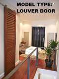 MAHOGANY LOUVER DOORS (1-3/8")