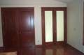 Mahogany 2 Panel Arched Door